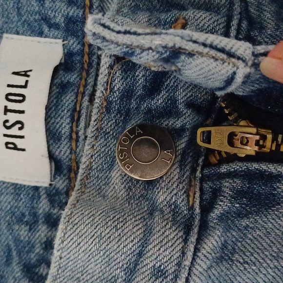 PISTOLA Stevie highrise flare destroyed jeans 30 - Picture 11 of 16